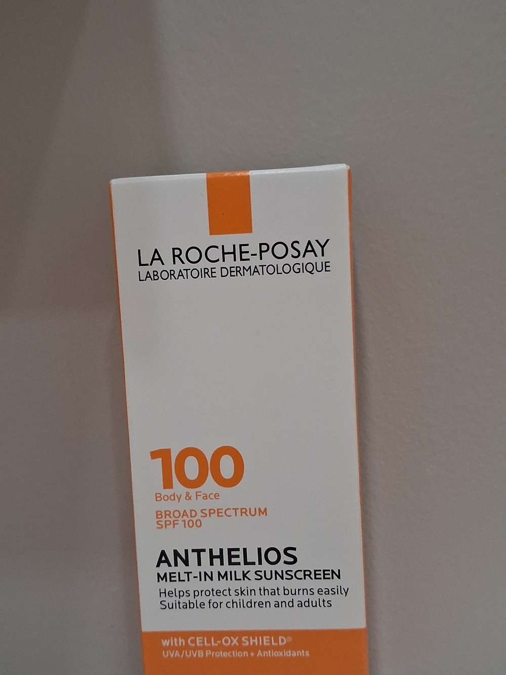La Roche-Posay Anthelios Melt-In Milk Sunscreen SPF 100 – White & Orange